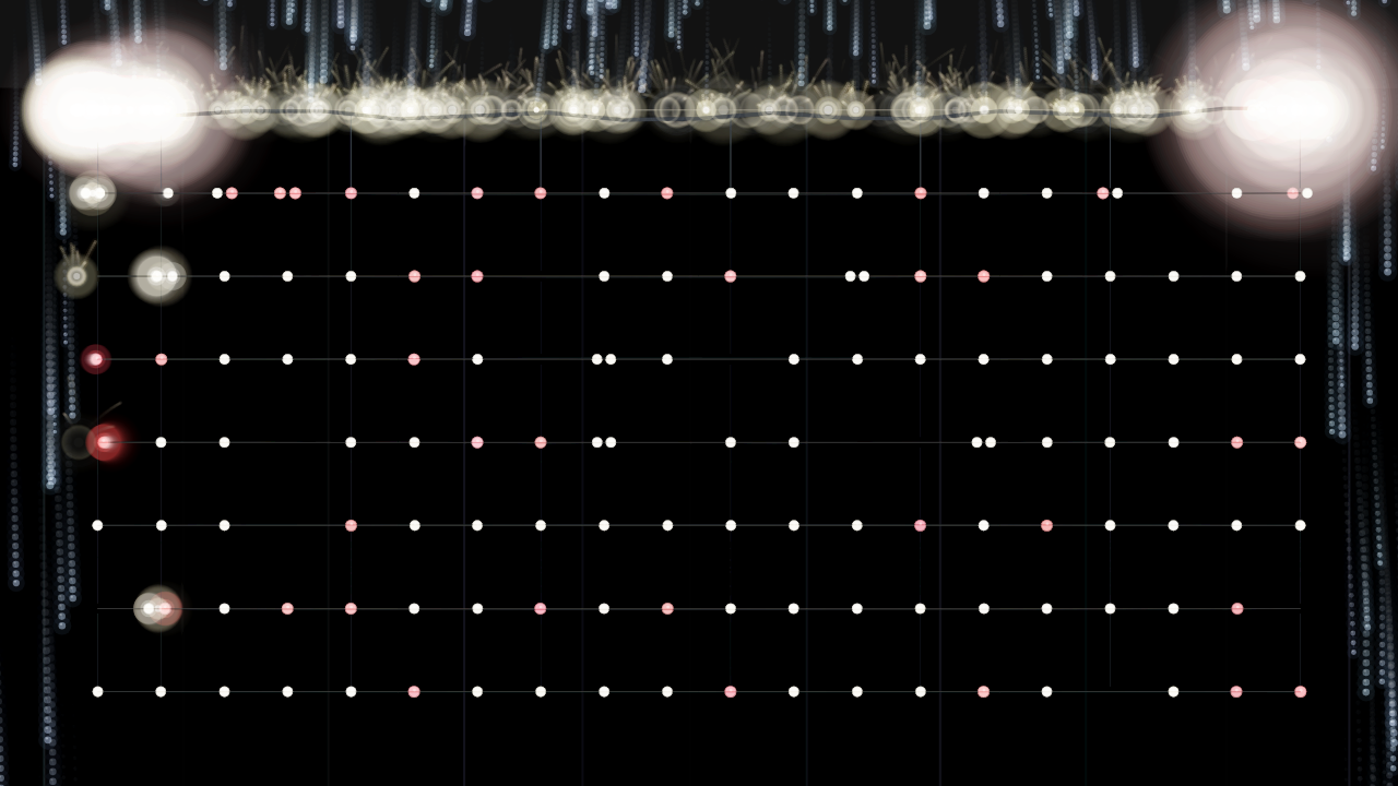 Beadfall Meridian interactive simulation preview