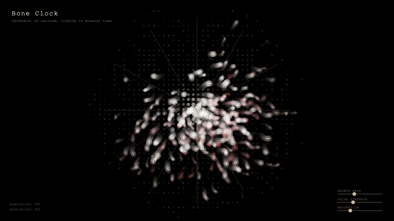 Bone Clock interactive simulation preview