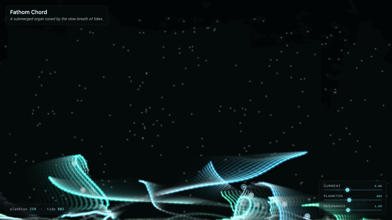 Fathom Chord interactive simulation preview