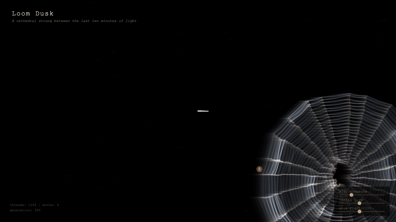 Loom Dusk interactive simulation preview