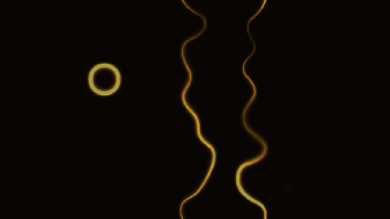 Amber Vein interactive simulation preview