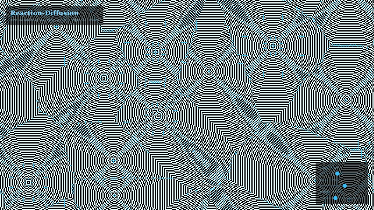 Reaction-Diffusion interactive simulation preview