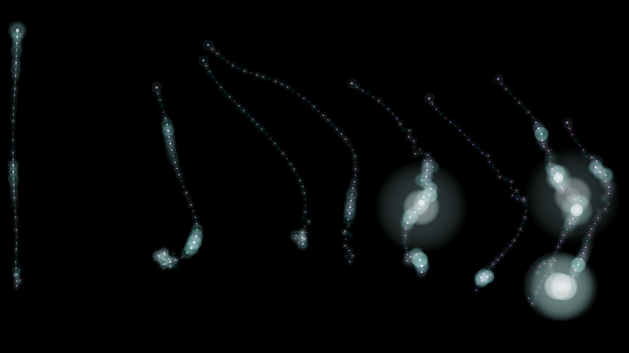 Pelagic Chaplet interactive simulation preview